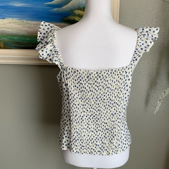 H&M ๐ฏ% Linen Corset Top Size Medium - Picture 16 of 16